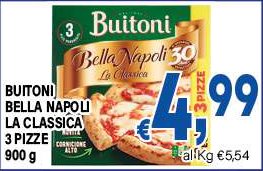 Bella Napoli La Classica, 3 Pizze 900 g