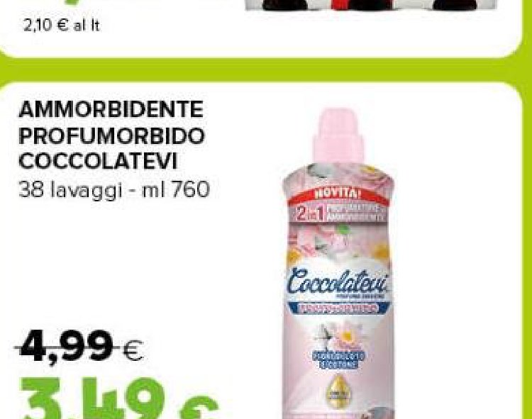 Ammorbidente Profumorbido Coccolatevi