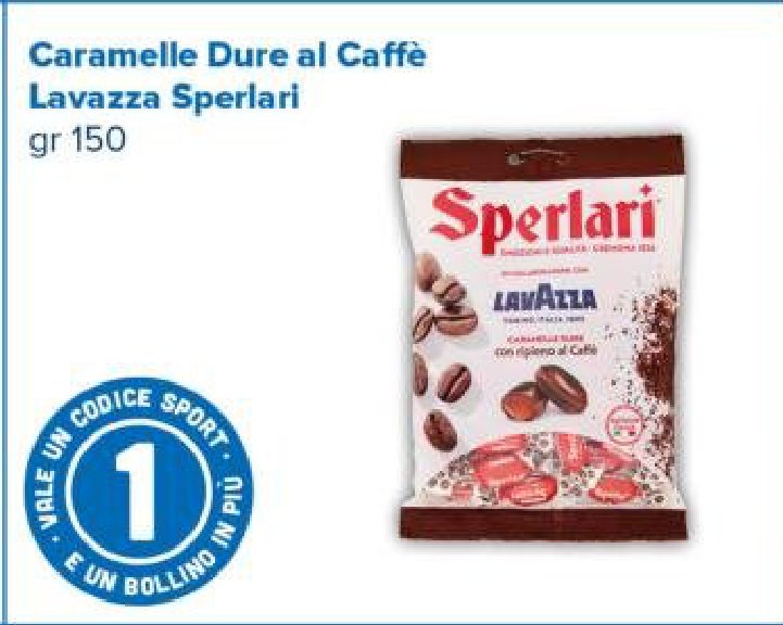 Caramelle Dure al Caffè Lavazza Sperlari, 150 g