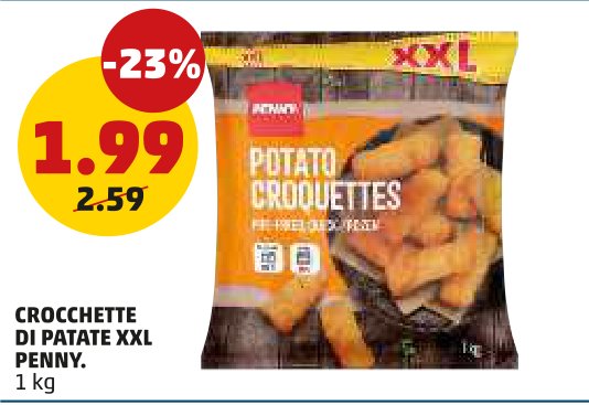 Crocchette di patate XXL