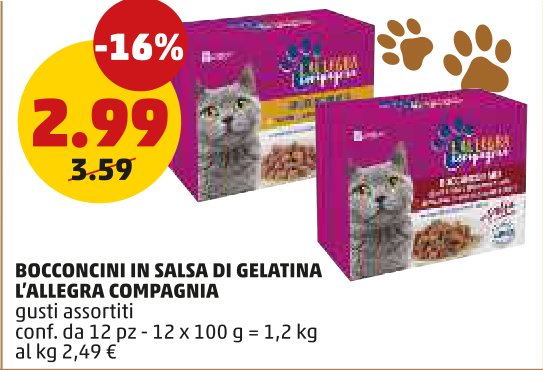 Bocconcini in salsa di gelatina L'Allegra Compagnia