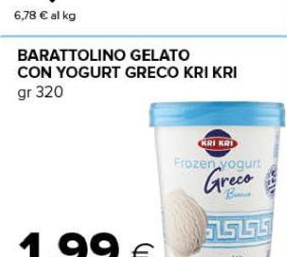 Barattolino gelato con yogurt greco