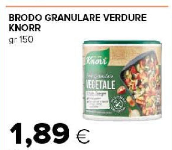 Brodo granulare verdure 150 g