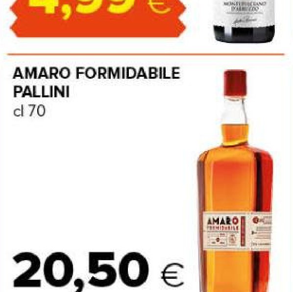 Amaro Formidabile Pallini cl 70