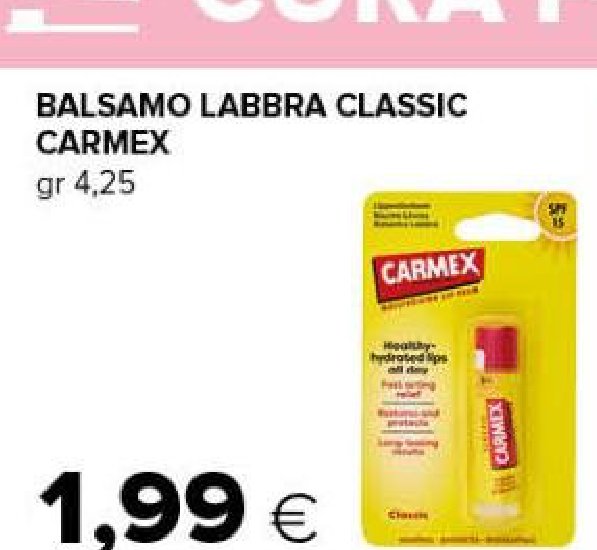 Balsamo labbra Classic