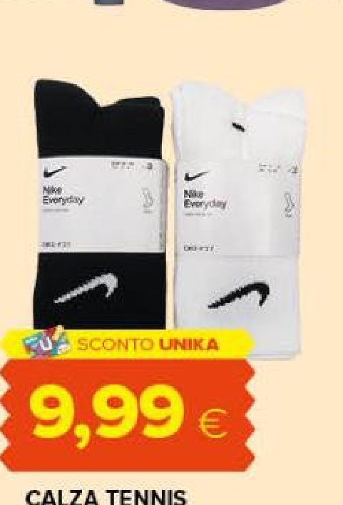 Calza tennis Nike 3 paia