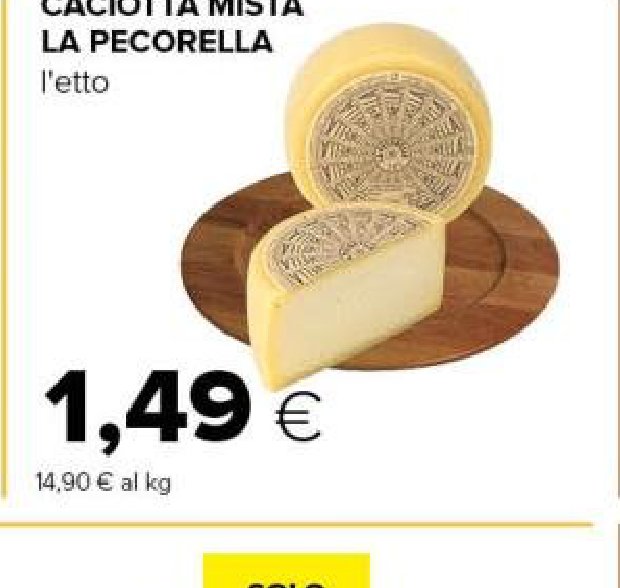 Caciotta mista La Pecorella
