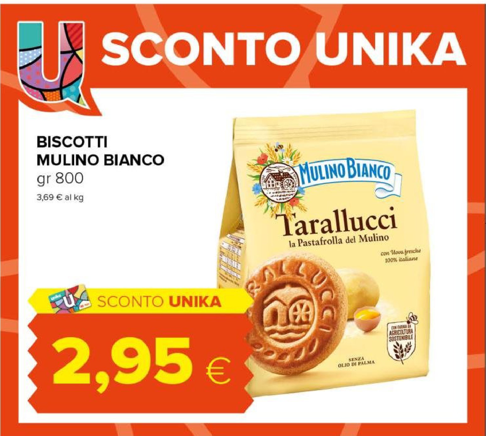 Biscotti Mulino Bianco Tarallucci 800 g