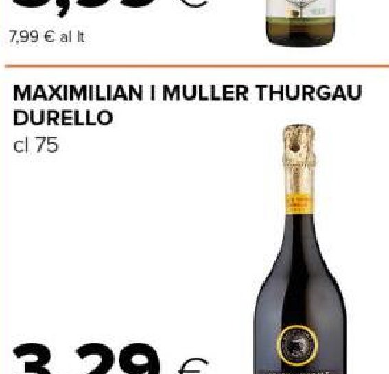 Maximilian I Muller Thurgau Durello