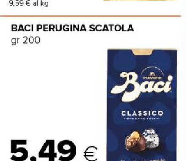 Baci Perugina scatola