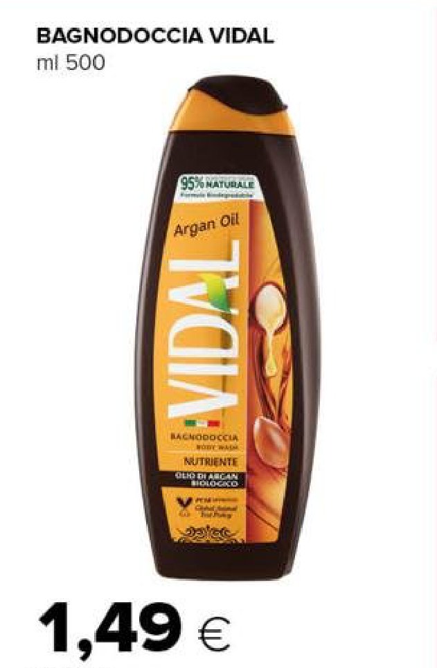 Bagno doccia Vidal Argan Oil