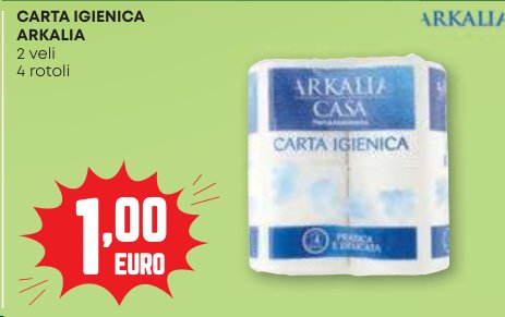 Carta igienica Arkalia