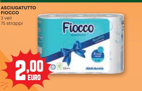 Asciugatutto Fiocco
