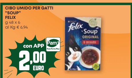 Cibo umido per gatti Soup