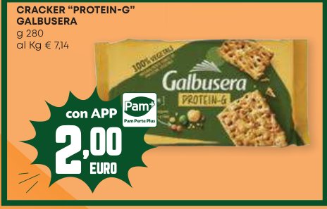 Cracker “Protein-G” Galbusera