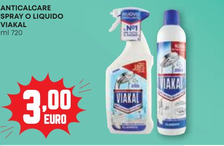 Anticalcare spray o liquido