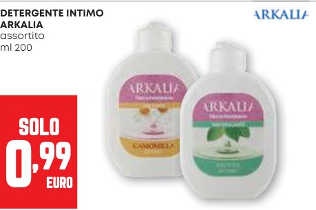 Detergente intimo Arkalia assortito, 200 ml