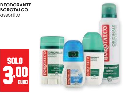 Deodorante Borotalco assortito