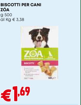Biscotti per cani Zoa, 500 g
