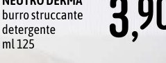 Burro struccante detergente ml 125