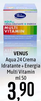 Aqua 24 Crema Idratante + Energia Multi Vitamin ml 50