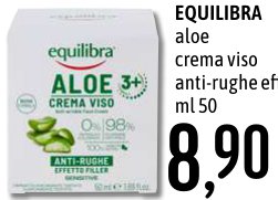 Aloe crema viso anti-rughe effetto filler 50 ml