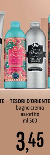 Bagno crema assortito ml 500