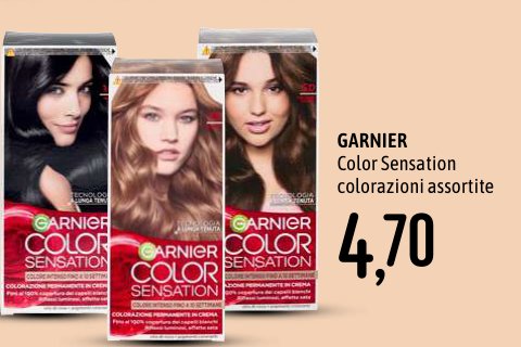 Color Sensation colorazioni assortite