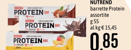 Barrette Protein assortite 55 g