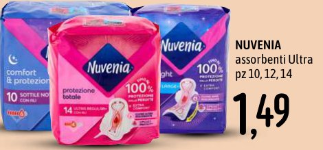 Assorbenti Ultra pz 10, 12, 14