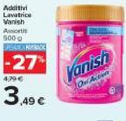 Additivo lavatrice Vanish Oxi Action 500 g