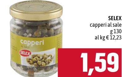 Capperi al sale 130 g