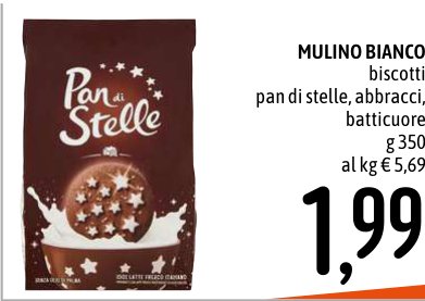 Biscotti Pan di Stelle, Abbracci, Batticuore