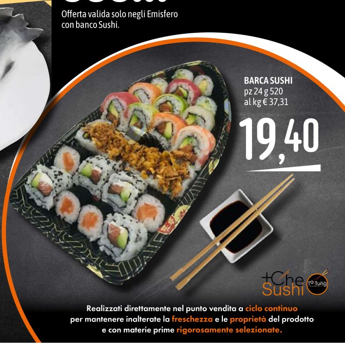 Barca sushi