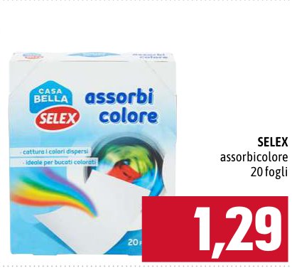 Assorbi colore 20 fogli