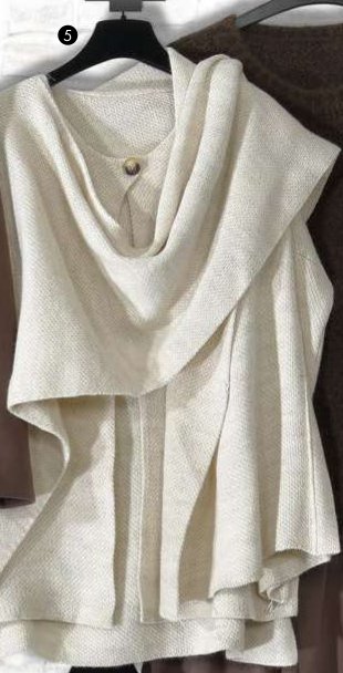 Cardigan con sciarpa