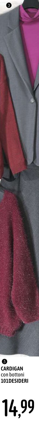 Cardigan con bottoni