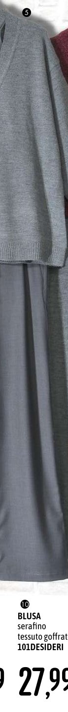 Blusa serafino tessuto goffrato