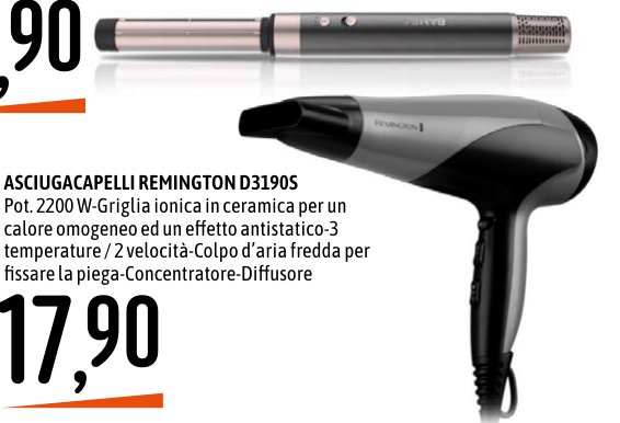 Asciugacapelli Remington D3190S