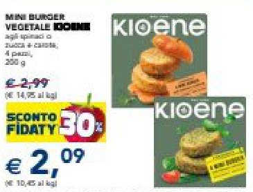 Mini burger vegetali