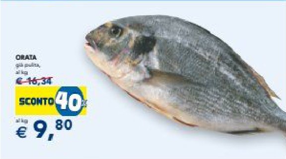 Orata già pulita