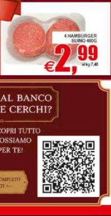 4 Hamburger suino 400 g