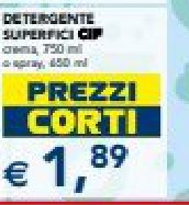 Detergente superfici Cif, 750 ml