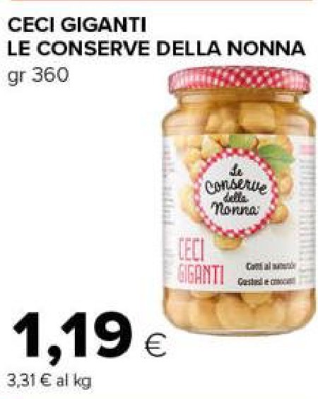 Ceci giganti, 360 g