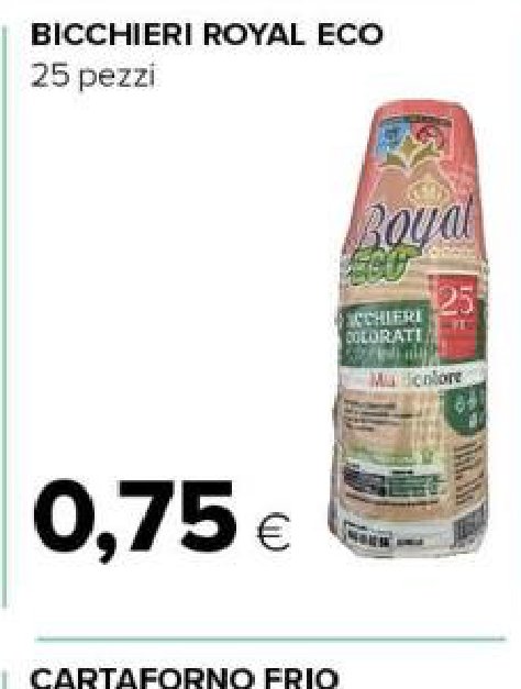Bicchieri Royal Eco