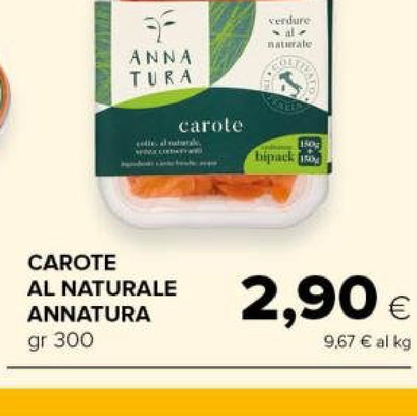 Carote al naturale