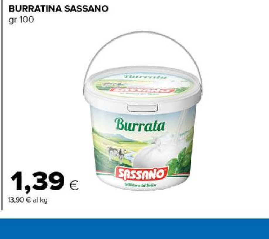 Burratina Sassano - gr 100