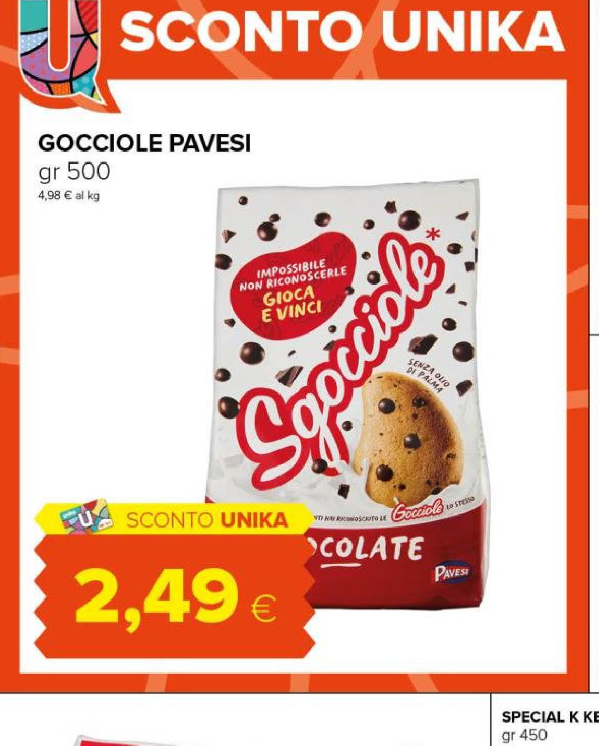 Gocciole Pavesi 500 g