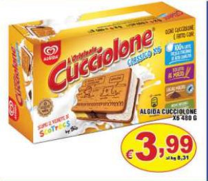 Cucciolone Algida x6 480 g