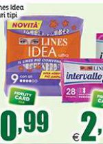 Assorbenti Idea vari tipi